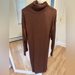 SHEIN turtle neck knit dress